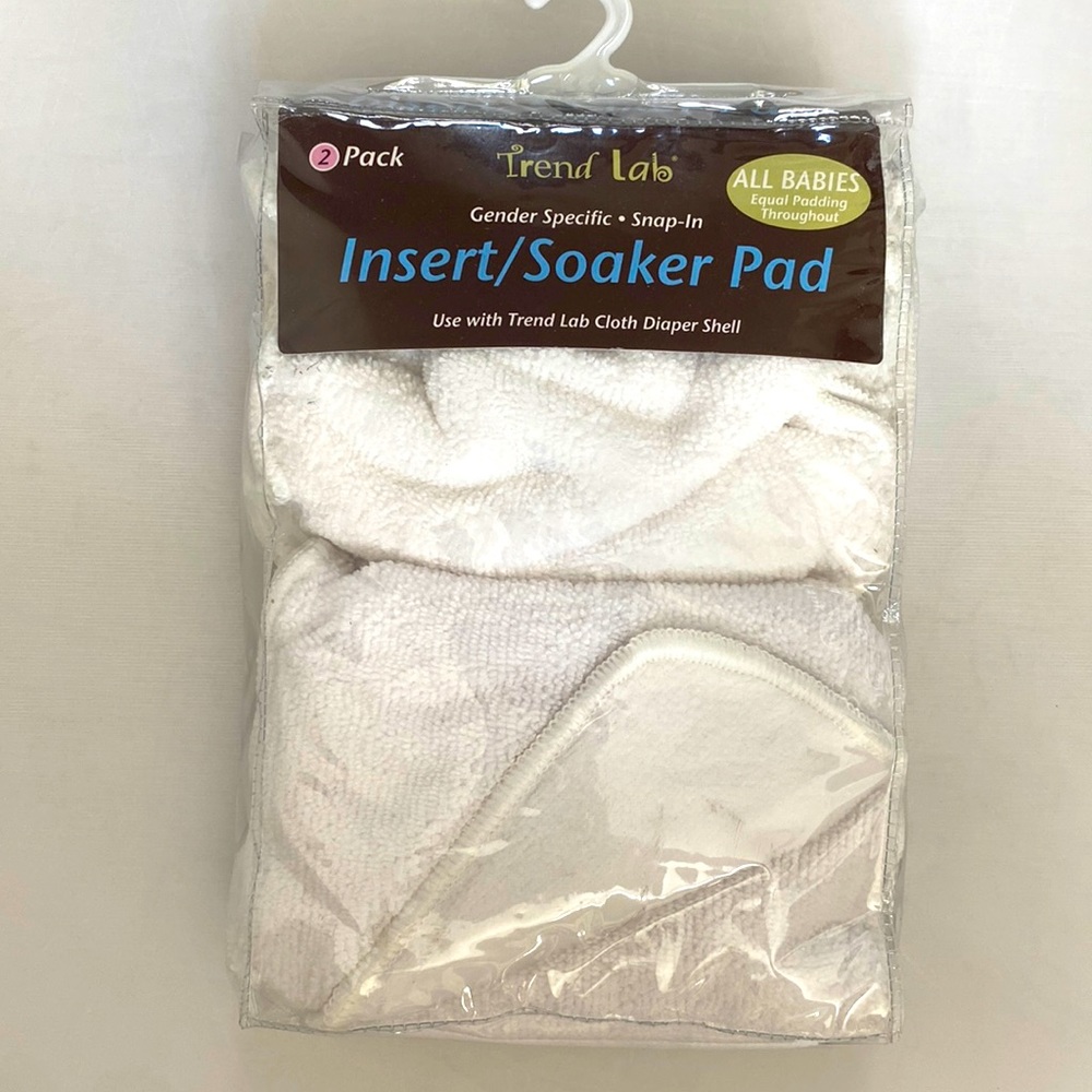 TREND LAB Insert/Soaker Pad 2-Pack Snap-In One-Size set of two